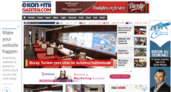 Desktop Screenshot of ekonomigazetesi.com